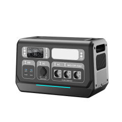 AC 2400W OUTPUT Outdoor Portable Power Station 640000mAh /3.2V Start Car Charging+Solar Panel Charging RC-PP08