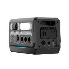 AC 2400W OUTPUT Outdoor Portable Power Station 640000mAh /3.2V Start Car Charging+Solar Panel Charging RC-PP08