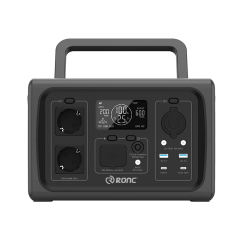 AC 600W output Outdoor Portable Power Station 160000mAh /3.2V Start Car Charging+Solar Panel Input RC-PP06