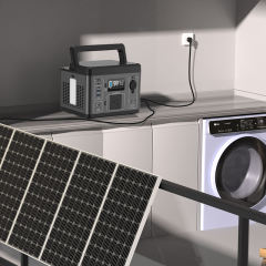300W Outdoor Portable Power Station 80000mAh /3.7V Start Car Charging+Solar Panel Input RC-PP05