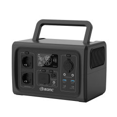 AC 600W output Outdoor Portable Power Station 160000mAh /3.2V Start Car Charging+Solar Panel Input RC-PP06