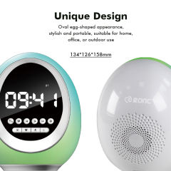Light Boom Egg-shaped Colorful Bluetooth Speaker RC-Y73