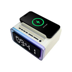 Light Boom Colorful Bluetooth Speaker with 10W Wireless Charging and RGB Lights RC-Y71