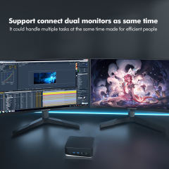 High-Performance Mini PC with Intel 12th Gen i5-1240P Processor and Expandable Storage RC- AD16