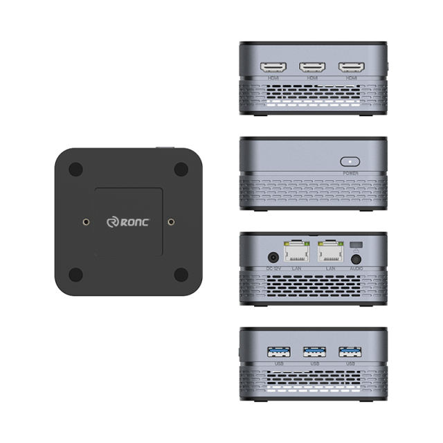 Gateway Mini PC T9-Pro: Dual LAN Mini PC &amp; Micro Server with Intel® N5095 Quad-Core Processor 16GB DDR5 Support, 2TB SSD, WiFi 6, and 1000M Ethernet RC-T9