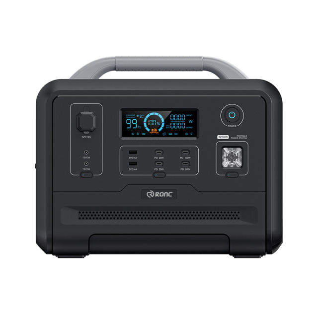 Most Popular Design Battery Cell Power 2024 1200W Portable Power Station RC-PP02