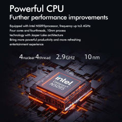 Gateway Mini PC T9-Pro: Dual LAN Mini PC &amp; Micro Server with Intel® N5095 Quad-Core Processor 16GB DDR5 Support, 2TB SSD, WiFi 6, and 1000M Ethernet RC-T9