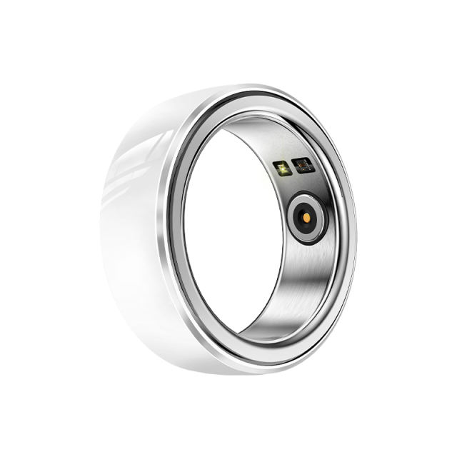 R8 Smart Ring Sleep Fitness Tracker Portable Health Tracking with Charging Case RC-R8