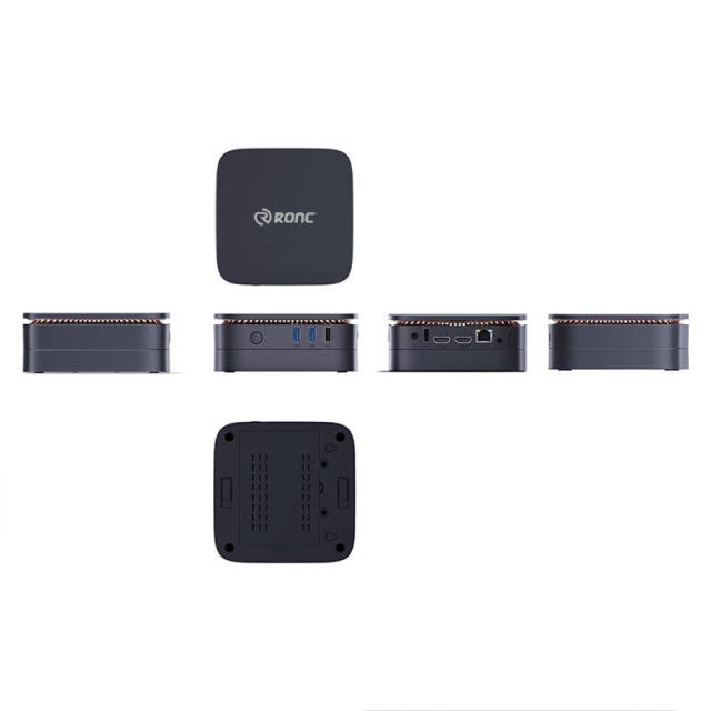 RC-AK1 Mini PC -Intel® Processor N95 M 2*DDR4 MaX to 64GB Intel® UHD Graphics 1*M2 2280 NVME/NGFF 2TB SSD M.2 wifi 5/ wifi 6 1000M Ethernet VESA Mount