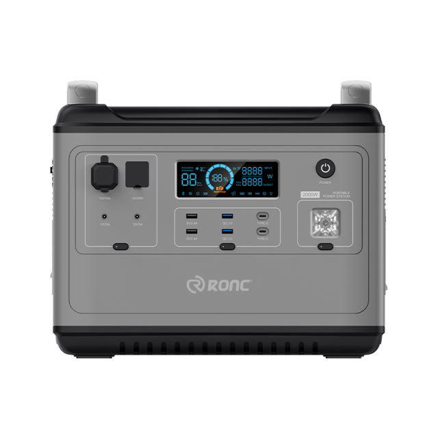 New Arrival Portable Energy Storage 2000W Home Power Backup Portable Power Station RC-PP03