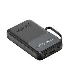 10,000mAh Colorful Mini Power bank  fast charging Built in 3 Cables RC-P142