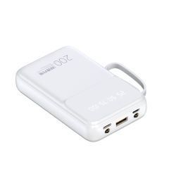 10,000mAh Colorful Mini Power bank  fast charging Built in 3 Cables RC-P142