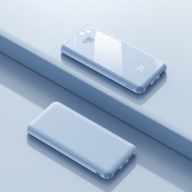 22.5W Super Fast Charge Power Bank with 20,000mAh Capacity and Mirror Finish RC-P149