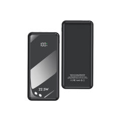 22.5W Super Fast Charge Power Bank with 20,000mAh Capacity and Mirror Finish RC-P149
