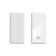 22.5W Super Fast Charge Power Bank with 20,000mAh Capacity and Mirror Finish RC-P149