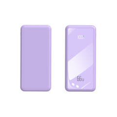 22.5W Super Fast Charge Power Bank with 20,000mAh Capacity and Mirror Finish RC-P149
