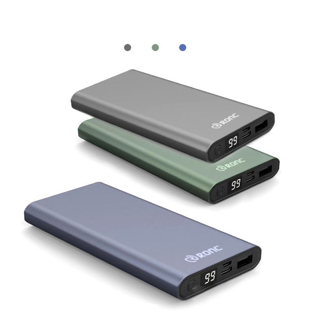 Compact 10000mAh/20000mAh Power Bank with Polymer Battery and Dual USB，RC-P156