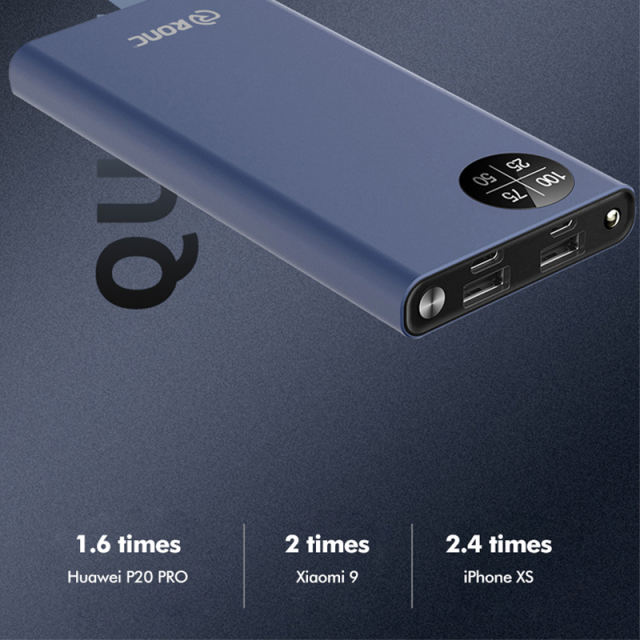 10,000mAh/20,000mAh Power Bank with Polymer Battery and Dual USB RC-P157
