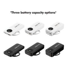 10,000/20,000/30,000mAh Power Bank with 22.5W/PD 20W Super Fast Charging and Built-in Dual Cables RC-PD68