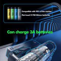 5,000mAh Mecha-Style Power Bank  22.5W Super Fast Charging, with  Replaceable Fire-Resistant Battery RC-PD78