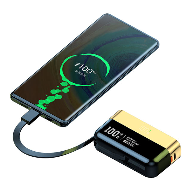 2-in-1 Magnetic Detachable Power Bank with 22.5W Super Fast Charging and PD20W  Bidirectional Fast Charging RC-PD76