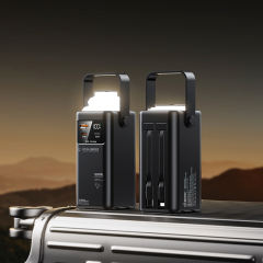 Ultimate 20,000mAh Power Bank with 22.5W Super Fast Charging, Outdoor Camping Lamp & Detachable Data Cables RC-PD71