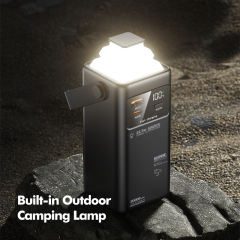 Ultimate 20,000mAh Power Bank with 22.5W Super Fast Charging, Outdoor Camping Lamp & Detachable Data Cables RC-PD71