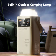 Ultimate 50,000mAh Power Bank with 22.5W Super Fast Charging, Outdoor Camping Lamp & Detachable Data Cables RC-PD71