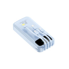 20,000mAh Power Bank  with Built-in 4 Cables，22.5W Super Fast Charging and PD20W Fast Charging