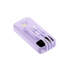 20,000mAh Power Bank  with Built-in 4 Cables，22.5W Super Fast Charging and PD20W Fast Charging