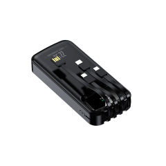 20,000mAh Power Bank  with Built-in 4 Cables，22.5W Super Fast Charging and PD20W Fast Charging