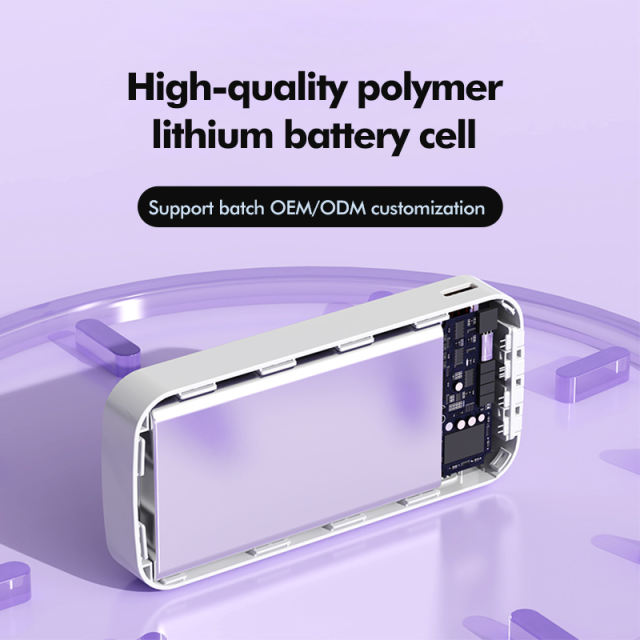 20,000mAh Power Bank  with Built-in 4 Cables，22.5W Super Fast Charging and PD20W Fast Charging