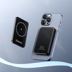 15W Magnetic Wireless Fast Charging Power Bank with 22.5W Super Fast Charging，5,000mAh/10,000mAh RC-WP032