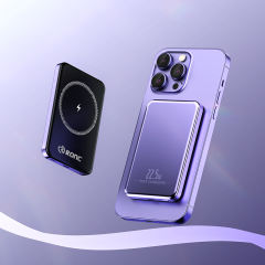 15W Magnetic Wireless Fast Charging Power Bank with 22.5W Super Fast Charging，5,000mAh/10,000mAh RC-WP032