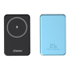 15W Magnetic Wireless Fast Charging Power Bank with 22.5W Super Fast Charging，5,000mAh/10,000mAh RC-WP032