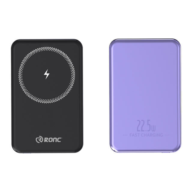 15W Magnetic Wireless Fast Charging Power Bank with 22.5W Super Fast Charging，5,000mAh/10,000mAh RC-WP032