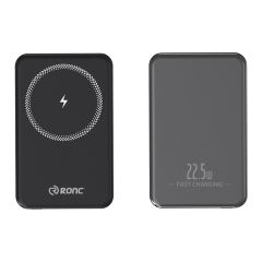 15W Magnetic Wireless Fast Charging Power Bank with 22.5W Super Fast Charging，5,000mAh/10,000mAh RC-WP032
