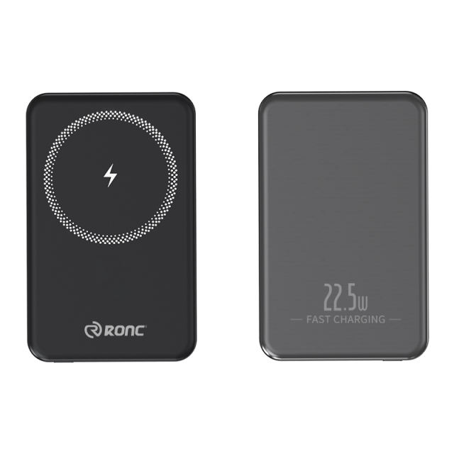 15W Magnetic Wireless Fast Charging Power Bank with 22.5W Super Fast Charging，5,000mAh/10,000mAh RC-WP032