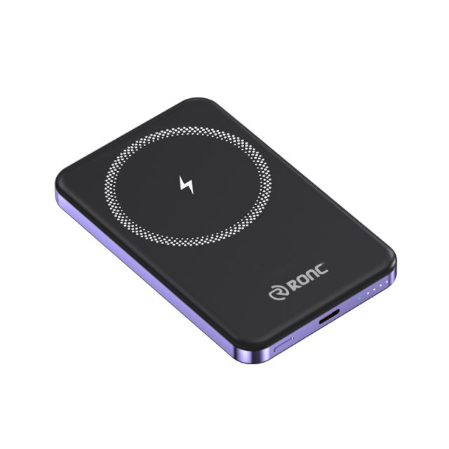 15W Magnetic Wireless Fast Charging Power Bank with 22.5W Super Fast Charging，5,000mAh/10,000mAh RC-WP032