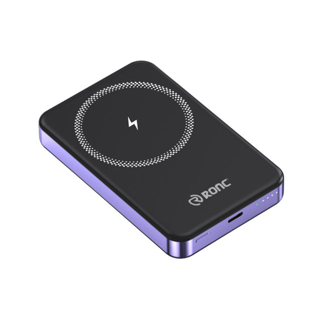 15W Magnetic Wireless Fast Charging Power Bank with 22.5W Super Fast Charging，5,000mAh/10,000mAh RC-WP032