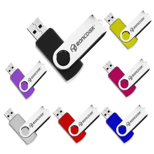 Swivel metal USB flash drive,USB2.0/3.0/3.1/3.2,High Capacity,Custom USB Drive, Portable Storage,Thumb Drive,Pen Drive,RC-U001