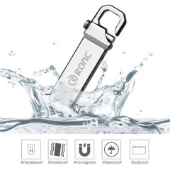 Metal USB Flash Drive，High Capacity USB Drive，8GB 16GB 32GB 64GB 128GB  USB 3.0 Flash Memory Stick pendrives，Portable Storage，Thumb Drive，Pen Drive RC-U028