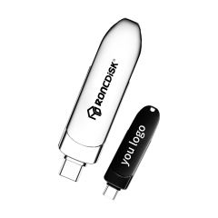 Large-Capacity  OTG Metal USB Flash Drive 256GB 128GB 64GB 32GB 16GB For iPhone Lightning HD USB Flash 3.0 Pendrive，Custom USB Drive，USB 3.2/ Type-C/High-Speed Transmission,Thumb Drive，Pen Drive，RC-U133