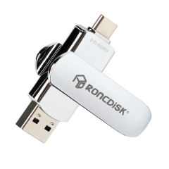 Large-Capacity  OTG Metal USB Flash Drive 256GB 128GB 64GB 32GB 16GB For iPhone Lightning HD USB Flash 3.0 Pendrive，Custom USB Drive，USB 3.2/ Type-C/High-Speed Transmission,Thumb Drive，Pen Drive，RC-U133