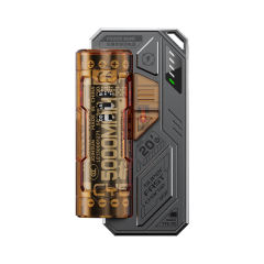 5,000mAh Mecha-Style Power Bank  22.5W Super Fast Charging, with  Replaceable Fire-Resistant Battery RC-PD78