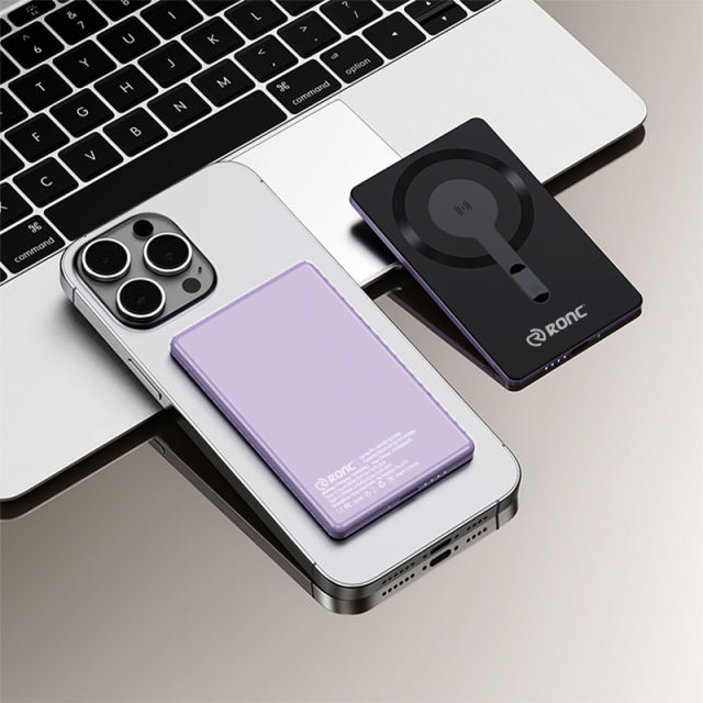 15W Magnetic Wireless Fast Charging Power Bank with 22.5W Super Fast Charging，5,000mAh/10,000mAh RC-WP033