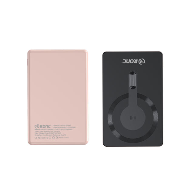 15W Magnetic Wireless Fast Charging Power Bank with 22.5W Super Fast Charging，5,000mAh/10,000mAh RC-WP033