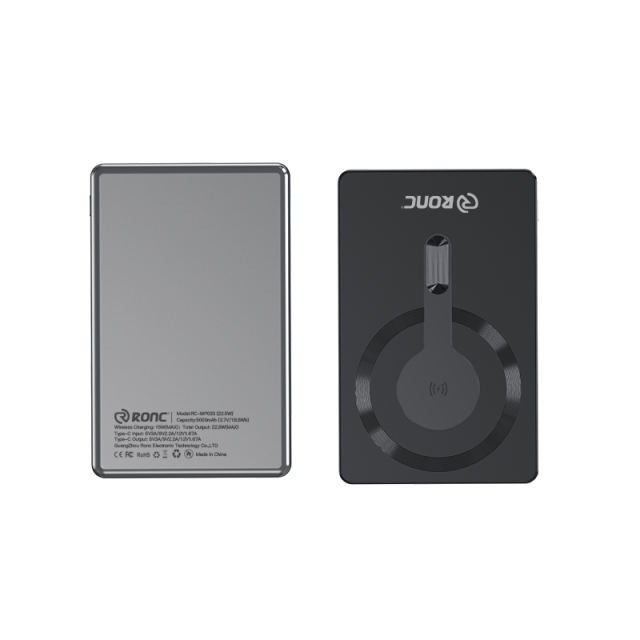 15W Magnetic Wireless Fast Charging Power Bank with 22.5W Super Fast Charging，5,000mAh/10,000mAh RC-WP033
