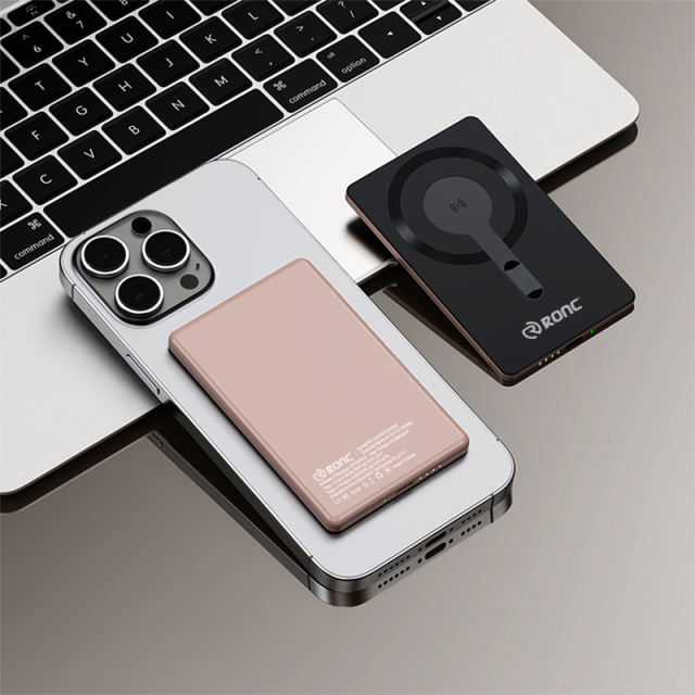 15W Magnetic Wireless Fast Charging Power Bank with 22.5W Super Fast Charging，5,000mAh/10,000mAh RC-WP033