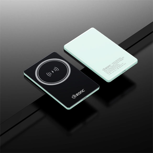 15W Ultra-Thin Magnetic Wireless Fast Charging Power Bank with 22.5W Super Fast Charging，5,000mAh/10,000mAh RC-WP034